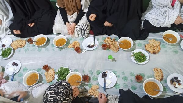 مراسم اعتکاف در مسجد ام البنین (س)