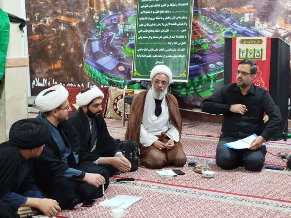 بازدید مسئول طرح ملی حبیب از مساجد فعال 