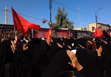 اجتماع باشکوه بانوان فاطمی در بم به مناسبت شهادت حضرت زهرا (س) 