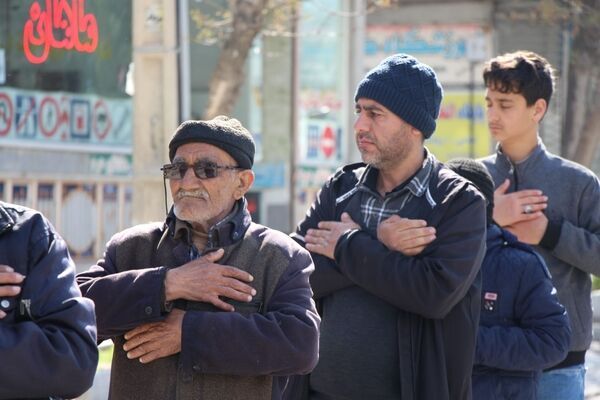 مراسم عزاداری و سینه‌زنی در شهرستان سملقان