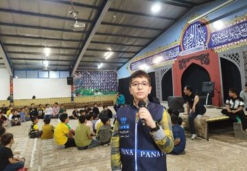 گزارش خبرنگار پانا از اولین جلسه تمرینی گروه سرود دانش‌آموزی رهپویان حرم 