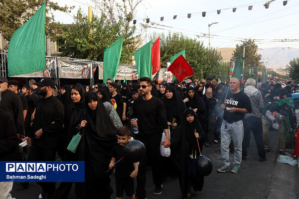 پیاده روی جاماندگان اربعین حسینی - تهران