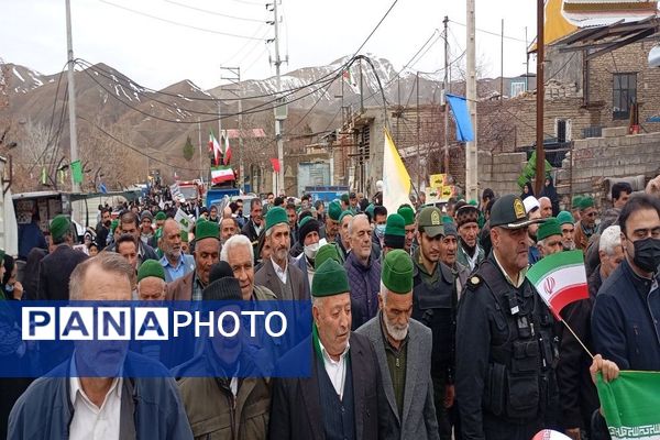 راهپیمایی یوم‌الله ۲۲بهمن ماه،  سالگرد ۴۷سالگی انقلاب اسلامی در شهر بار