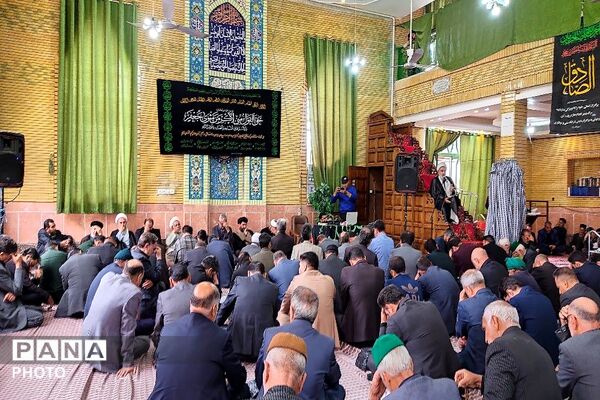مراسم عزاداری شهادت امام جعفر صادق علیه السلام در حسینیه شهربار