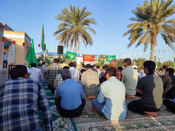 نماز عید سعید فطر در بوموسی