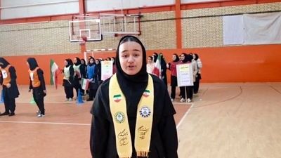 افتتاحیه مسابقات داژبال جام اقتدار در منطقه مهربان