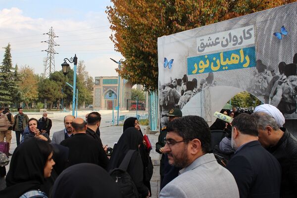 اعزام دانش‌آموزان ناحیه ۴ کرج به اردوی راهیان نور