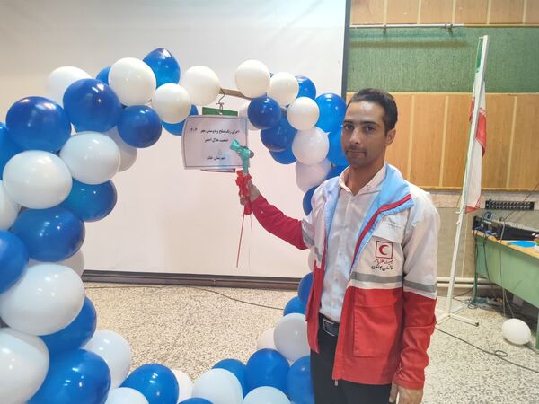 آئین پرطنین زنگ مهر و مقاومت در مدارس شهرستان خاتم 