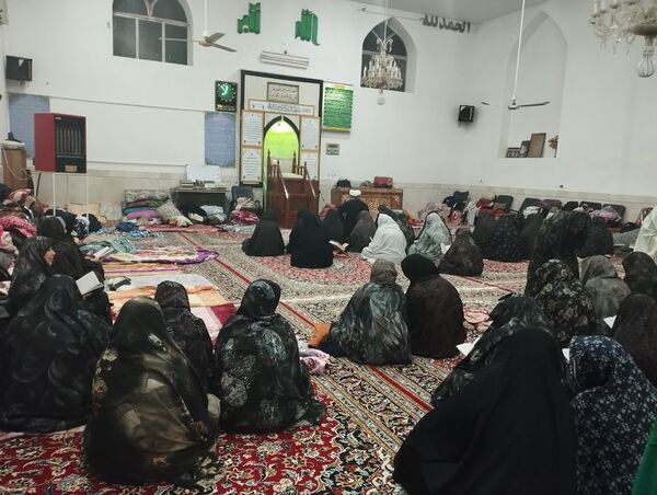 عزاداری شب شهادت حضرت زینب سلام الله علیه در‌ شهرستان خلیل آباد