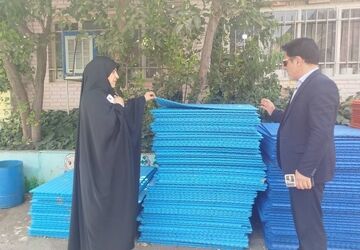 پیشرفت قابل‌توجه در احداث فضاهای ورزشی دبستان‌ هدی شهرستان قدس