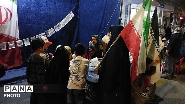موکب جبهه فرهنگیان نیشابور در هشتاد و نهمین شب از اجتماعات مردمی 