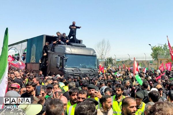 تهران از لنز دوربین خبرنگاران پانا شهرستان قدس در سوگ رهبر شهید انقلاب