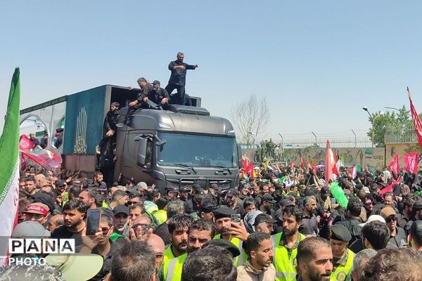 تهران از لنز دوربین خبرنگاران پانا شهرستان قدس در سوگ رهبر شهید انقلاب