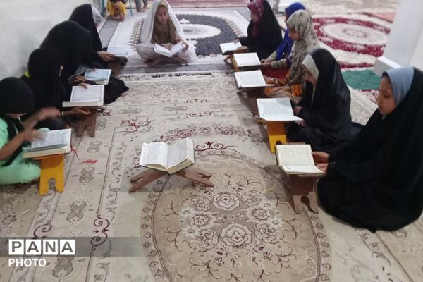مسجد امام حسین (ع) شهرک گلشهر رودبارجنوب میزبان نوجوانان مشتاق کلام وحی 