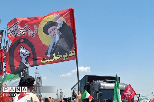 میثاق سرخ؛ تهران در قاب وداع با رهبر شهید