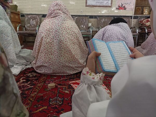  اعتکاف دختران پیشتاز در مسجد منا تبریز