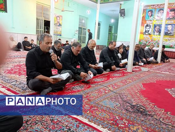 مراسم عزاداری شب عاشورا در شهر عشق آباد