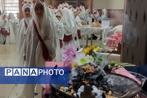 جشن تکلیف فرشتگان ۹ ساله دبستان بعثت ناحیه ۳ شیراز