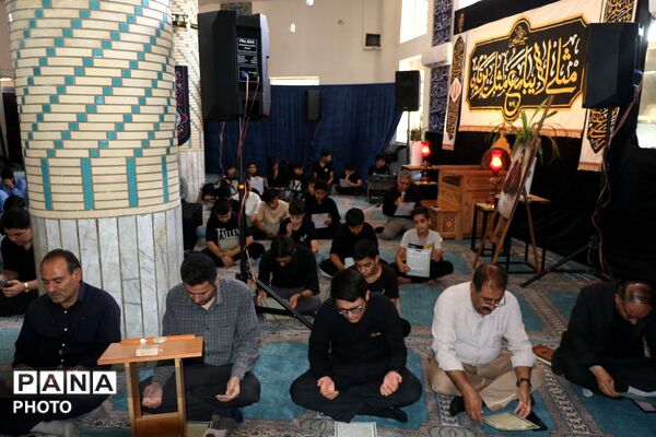 آیین «احلی من العسل» با نوای زیارت عاشورا در کوار