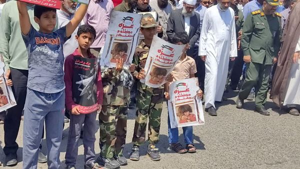 خروش آحاد مردم شهرستان میناب در حمایت از مظلوم فلسطین