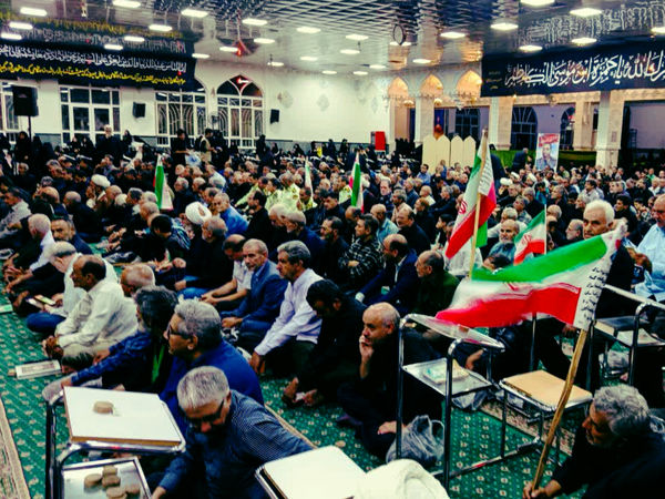 همایش فدائیان رهبر در کاشمر 