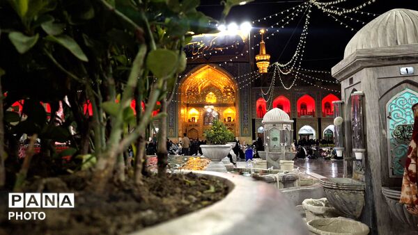  احیای شب بیست‌وسوم با حضور گسترده زائران