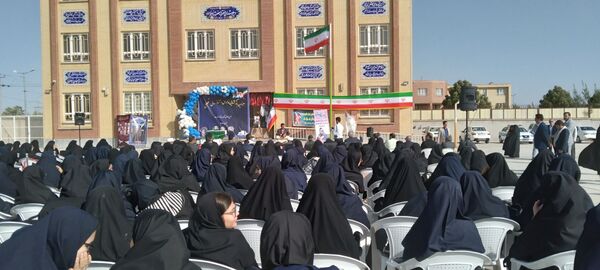 آئین بازگشایی مدارس در شهرستان گلبهار