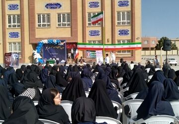 آئین بازگشایی مدارس در شهرستان گلبهار