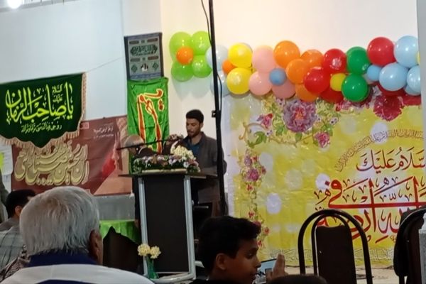 جشن باشکوه میلاد منجی عالم بشریت، حضرت مهدی موعود (عج) در فین