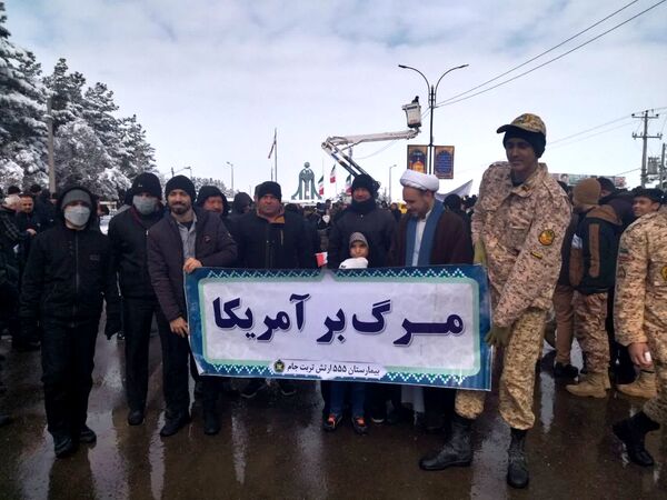 سرمای زمستان با حضور پرشور مردم تربت جام گرم شد