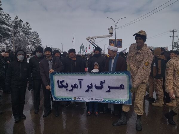 سرمای زمستان با حضور پرشور مردم تربت جام گرم شد