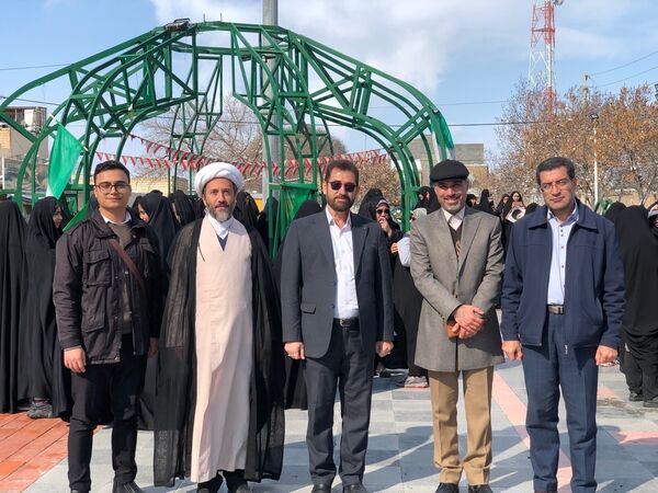 حماسه‌آفرینی دیگر از مردم منطقه رضویه در راهپیمایی 22بهمن