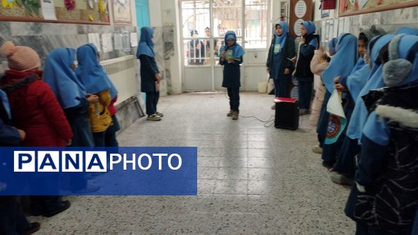 مراسم سه شنبه های مهدوی در  مدرسه فرهنگ خلیل آباد