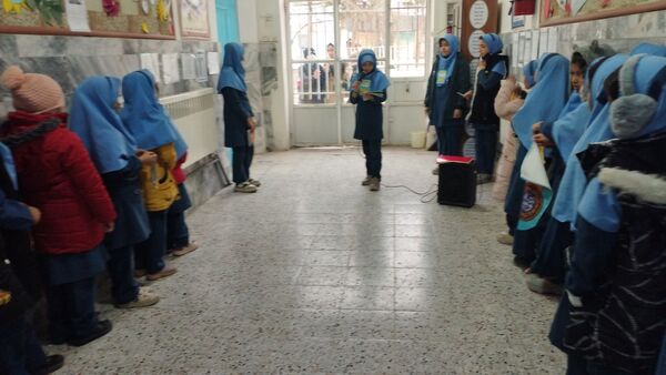مراسم سه شنبه های مهدوی در  مدرسه فرهنگ خلیل آباد
