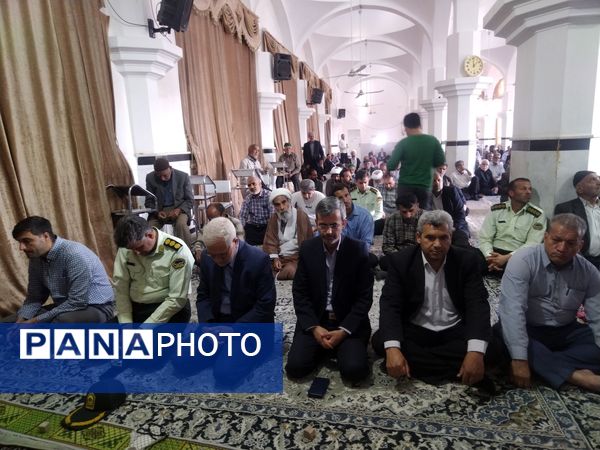 نماز جمعه در خلیل آباد