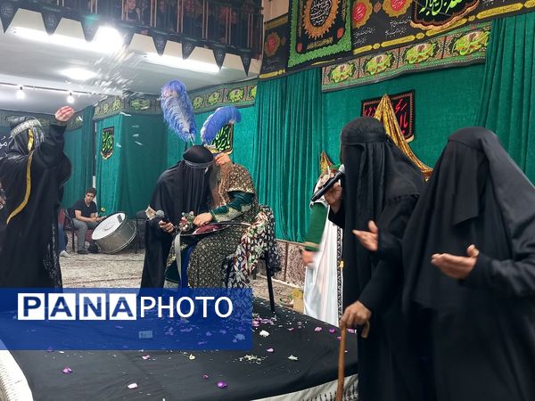 تعزیه‌خوانی تاسوعا در حسینیه موسی بن جعفر (ع)