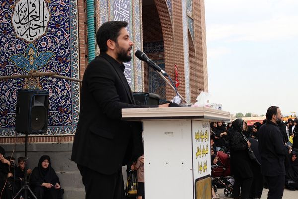 عزاداری مردم اردبیل در روز اربعین حسینی