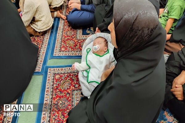 همایش بزرگ شیرخوارگان حسینی در شهر بار نیشابور 