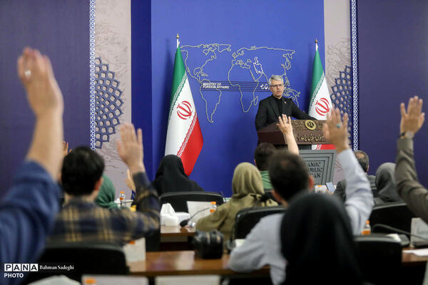 نشست خبری سخنگوی وزارت امور خارجه