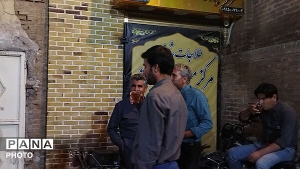 چایخانه فاطمه الزهرا برای هشتاد و هشتمین بار میزبان جانفدایان نیشابور 
