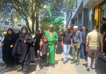 حرکت کاروان جاماندگان اربعین به سمت حرم امام رضا (ع) در مشهد