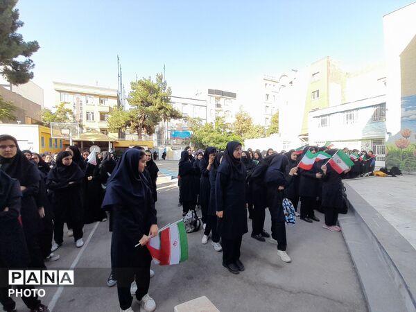 پاییز مدرسه؛ بهارِ دانش در «شاهد ارض اقدس» شکوفا شد