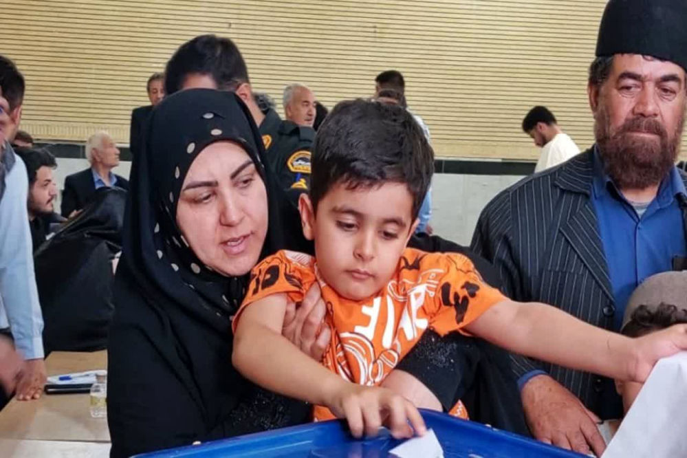 حضور پرشور مردم کهگیلویه‌و‌بویراحمد در انتخابات ریاست‌جمهوری