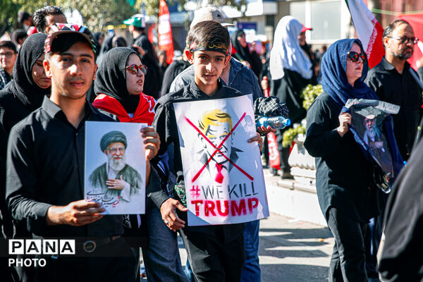 تشییع پیکر رهبر شهید انقلاب در مشهد مقدس-۲