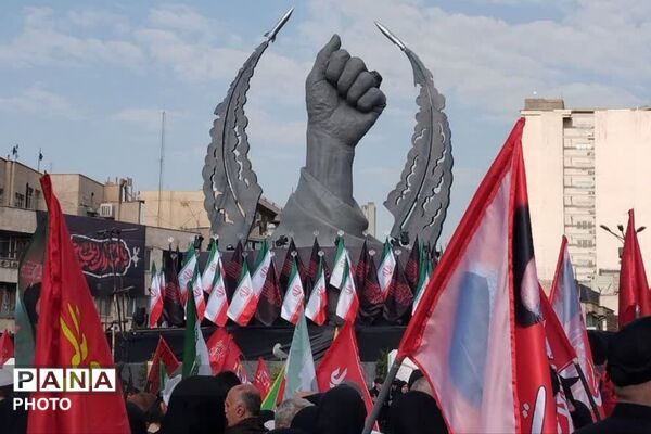 تهران از لنز دوربین خبرنگاران پانا شهرستان قدس در سوگ رهبر شهید انقلاب