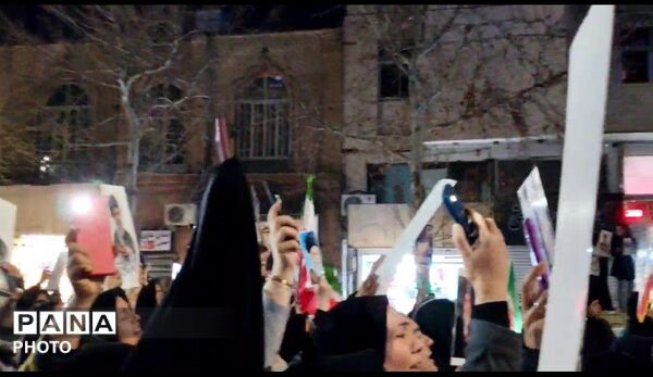 برگزاری سومین روز عزاداری رهبر شهید در نیشابور 