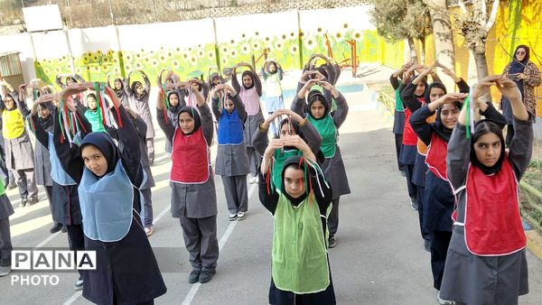 طنین فرهنگ پهلوانی در مدارس کرج