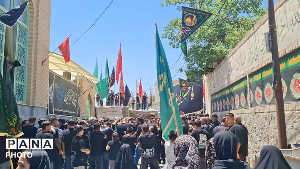 عزاداری شهادت اباعبدالله الحسین(ع) در روستای ابرجس