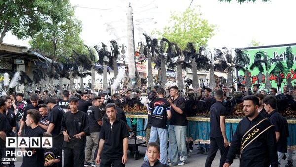 کاروان نمادین اسرای کربلا در خدابنده