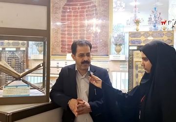 اردوی دانش‌آموزان دبیرستان حضرت فاطمه زهرا(س) شهر کهک در قم 